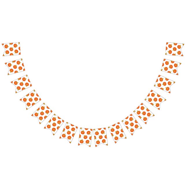 Banderines Patrón de calabaza (Todo)