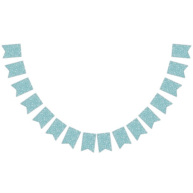 Banderines Patrón de copo de nieve (Todo)