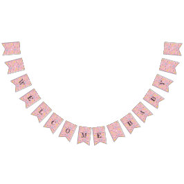 Banderines Patrón de ducha de bebé