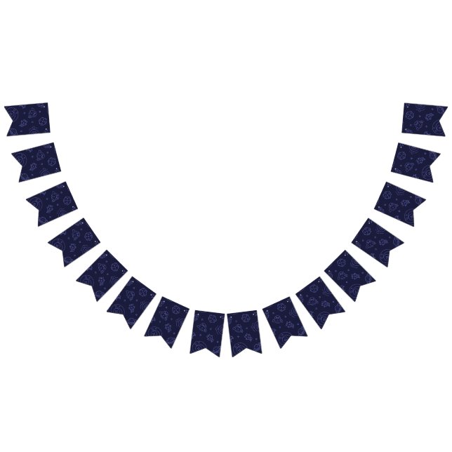 Banderines Patrón de espacio (Todo)