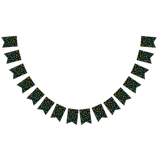 Banderines Patrón de estrellas (Todo)