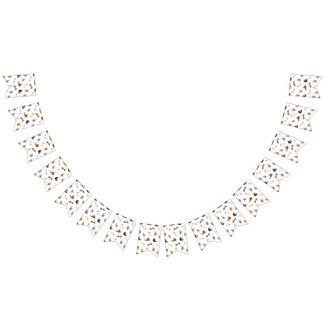 Banderines Patrón de gato (Todo)