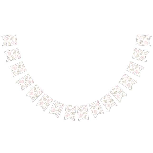 Banderines Patrón de gato (Todo)