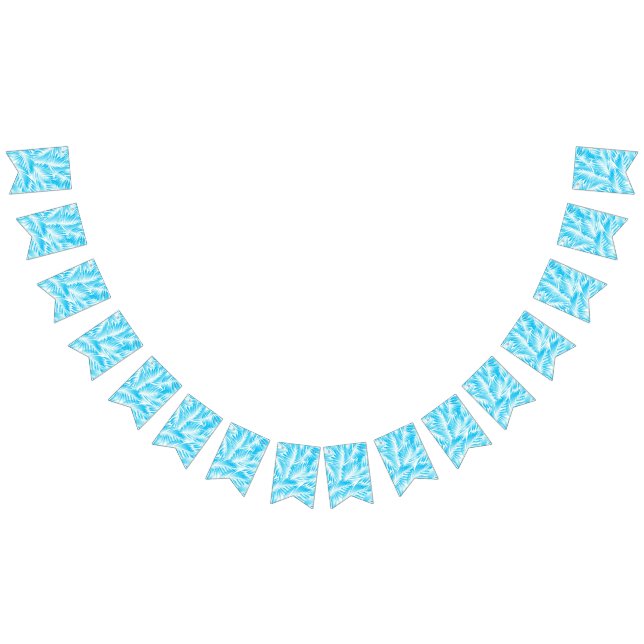 Banderines Patrón de hojas (Todo)