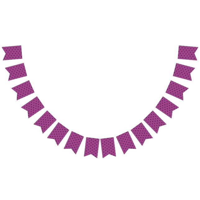 Banderines Patrón de puntos polacos (Todo)