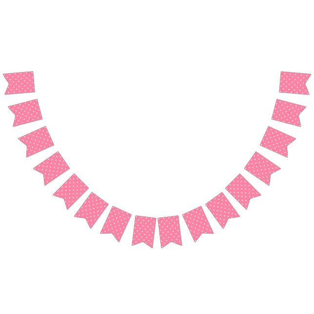 Banderines Patrón de puntos polacos (Todo)