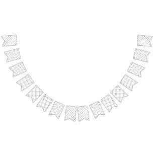 Banderines Patrón de puntos polacos