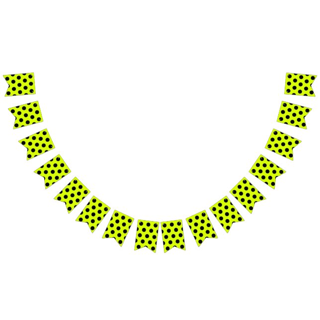 Banderines Patrón de puntos polacos (Todo)