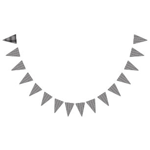 Banderines Patrón en forma de V de repetición gris claro sobr