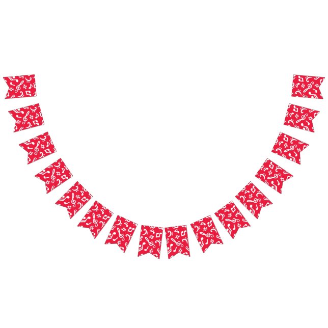 Banderines Patrón musical (Todo)