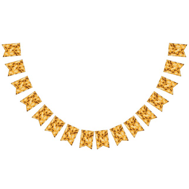 Banderines Patrón musical (Todo)