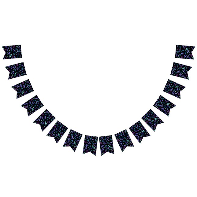 Banderines Patrón musical (Todo)