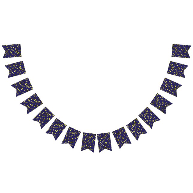 Banderines Patrón musical (Todo)