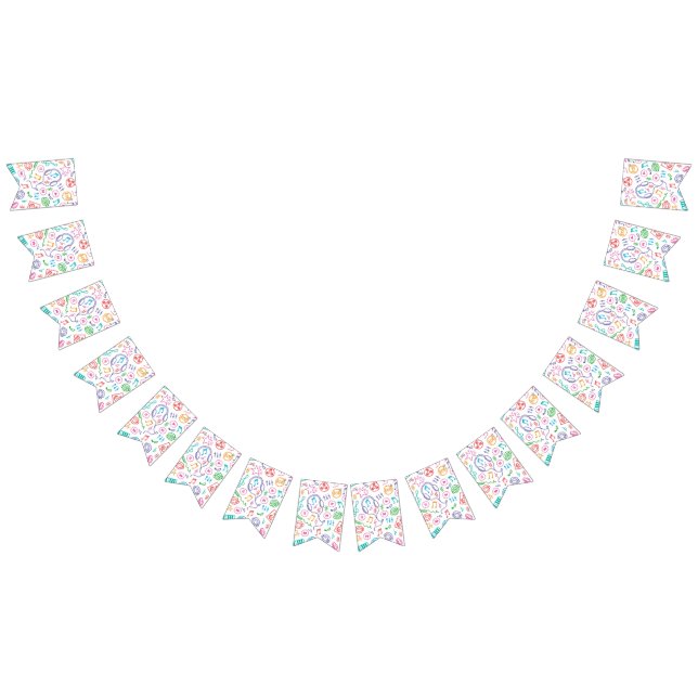 Banderines Patrón musical (Todo)