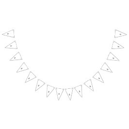 Banderines Patrones ornamentales en un blanco y negro llamati