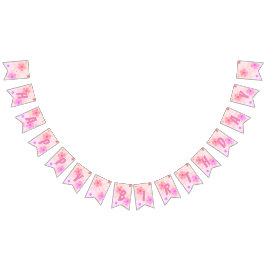 Banderines Peachy Happy Birday Bubble Gum Peach Peach Flower