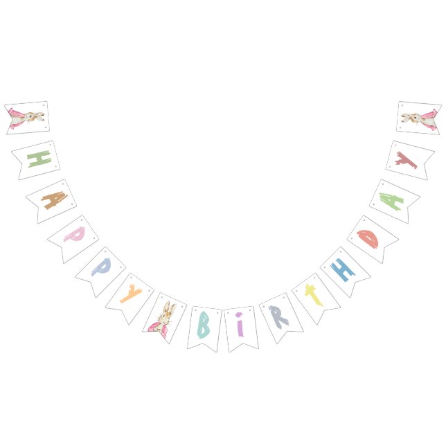 Banderines Pedro rosa el conejo (Todo)