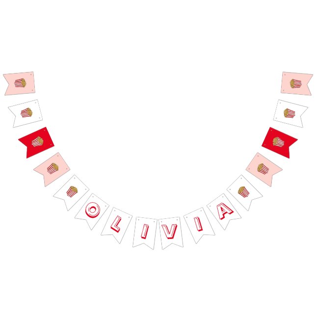 Banderines Película Noche Sleepover Popcorn Cumpleaños Party (Todo)