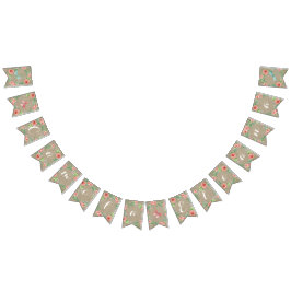 Banderines Pennant Rosa Nacida Nacida Nursera BOHO