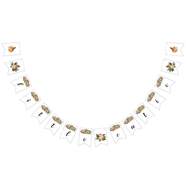 Banderines Pequeña banderita cortada en Baby Shower (Todo)