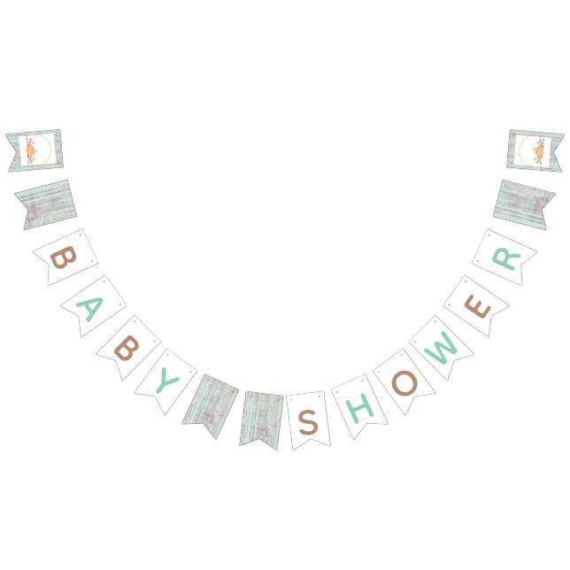 Banderines Pequeña Calabaza Cae Rústico Baby Shower (Todo)