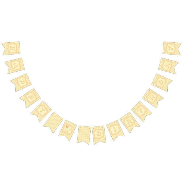 Banderines Pequeña Estrella Cuta Primer Cumpleaños (Todo)