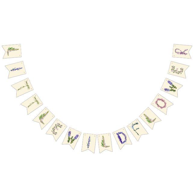 Banderines Pequeña flor salvaje (Todo)