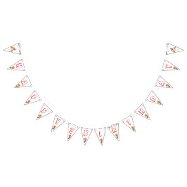 Banderines Perro lindo cachorro fiesta de cumpleaños de un ni