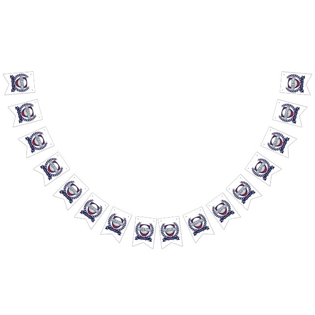 Banderines Personalice este logotipo de Beer Pong (Todo)