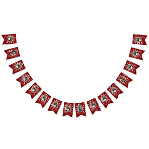 Banderines Personalizado 16-Photo Graduation Cap Toss Diploma