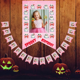 Banderines Personalizado Cute Spooky Ghost Theme Fiesta de cu