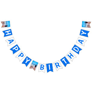 Banderines Personalizado Foto Su Diseño - Feliz Cumpleaños
