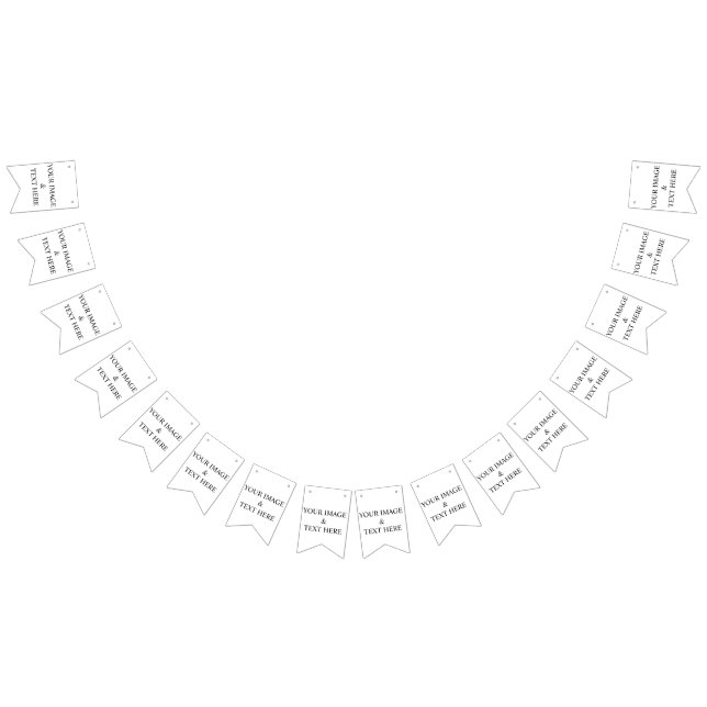 Banderines Personalized Custom Your Own Photo & Text  (Todo)