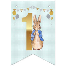 Peter el primer cumpleaños del conejo