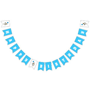 Banderines Pingüino de fiesta
