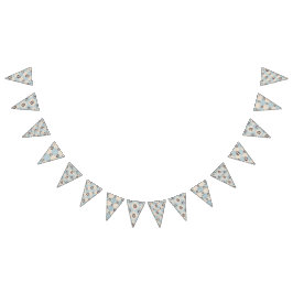 Banderines Pingüinos guapos para Chica Bilingüe feliz cumplea