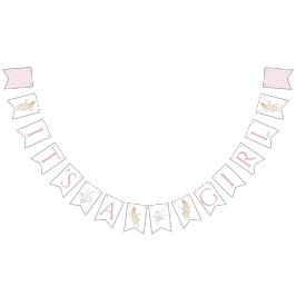 Banderines Pink Gingham Peter the Rabbit Monogram Baby Shower