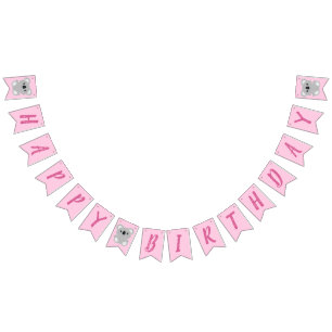 Banderines Pink Koala Bear Birday Party