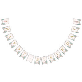 Banderines Pink Nutcracker Ballet Birthday Bunting Flags