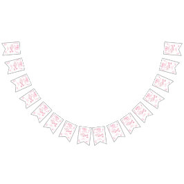 Banderines Pink Whale Oneder The Sea 1st Birthday 