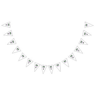 BANDERINES PLANTILLA DE TEXTO DE IMAGEN BLANCA SIMPLE EDITABL