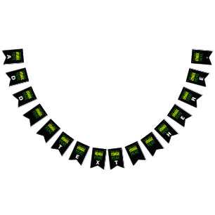 BANDERINES PLANTILLA DE TEXTO DE IMAGEN NEGRA SENCILLA EDITAB