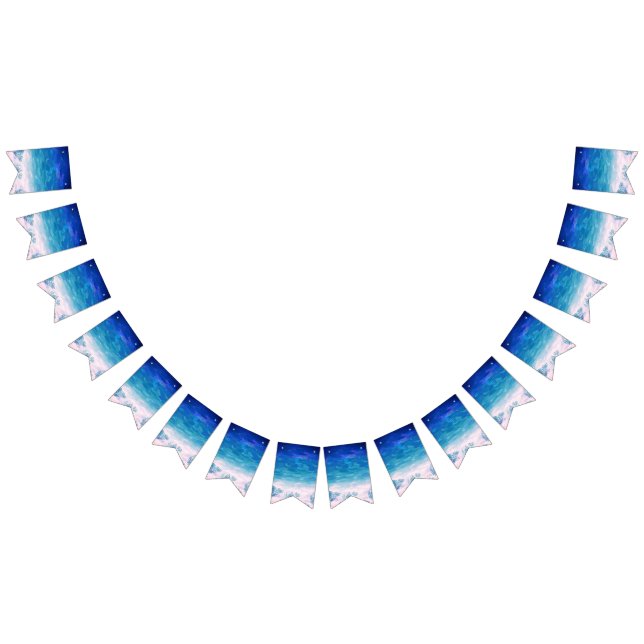 Banderines Playa del Mar del Océano Azul (Todo)