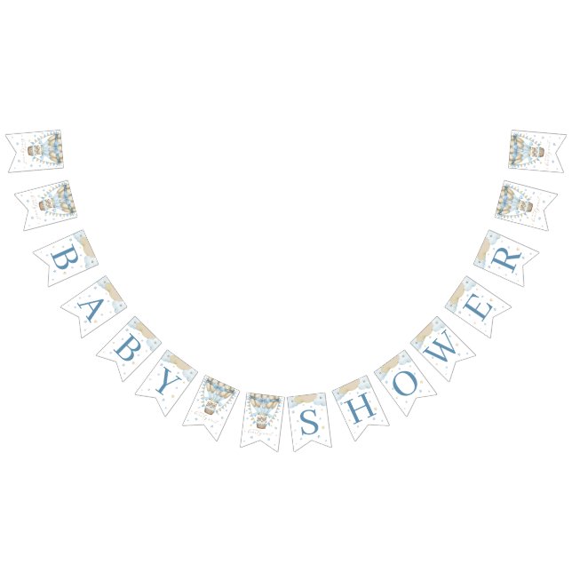 Banderines Podemos Esperar A Dos Chicas Baby Shower (Todo)