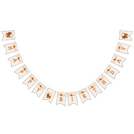 Banderines Poochtastic FELIZ nombre de cumpleaños optar por l