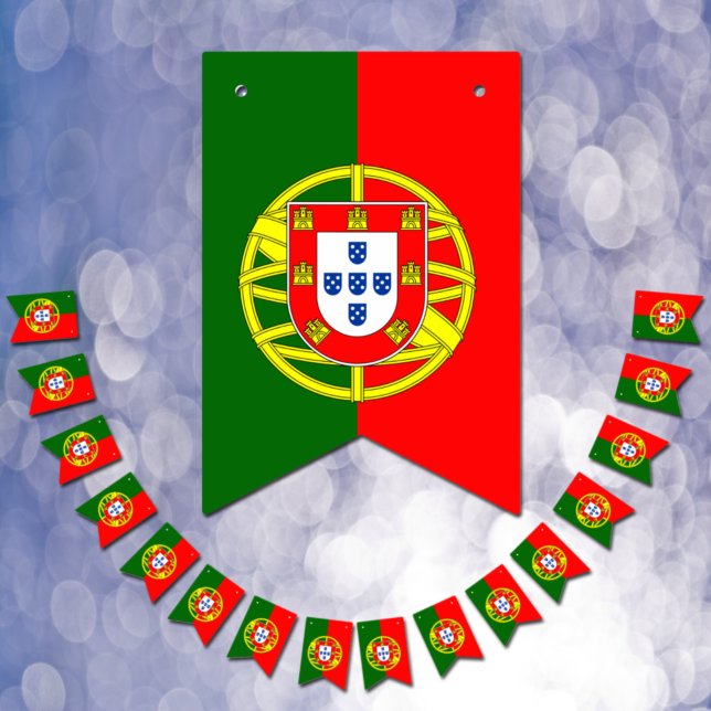 Banderines Portuguese flag & Portugal party banners / wedding (Subido por el creador)