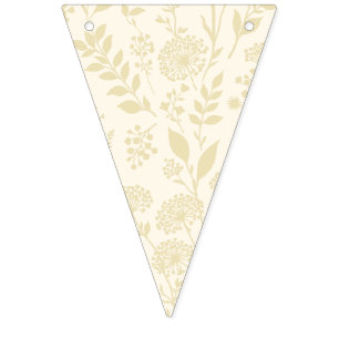 Banderines Pradera de Diente de León Trigo Dorado - Neutral