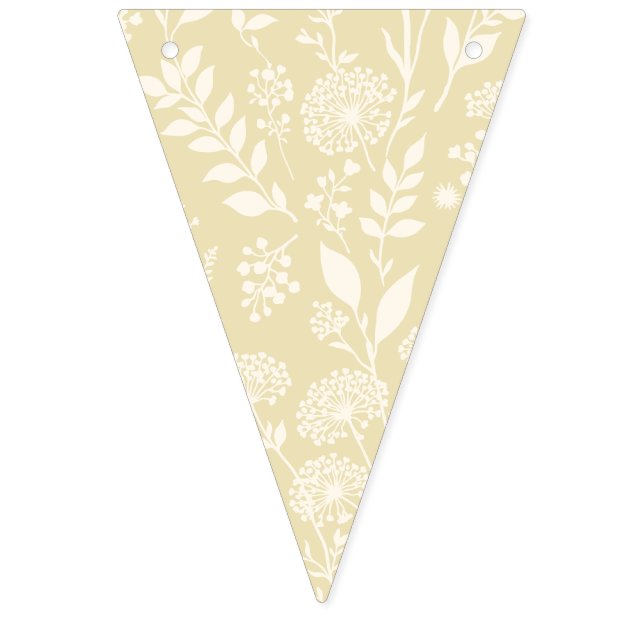 Banderines Prado de Diente de León Neutral - Trigo Dorado (Primera bandera)