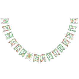 Banderines Primer cumpleaños del Safari de la Selva Tropical