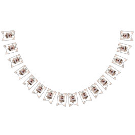 Banderines Primer Rodeo Cowboy Bengalas de foto de cumpleaños